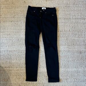 PAIGE Midnight Distressed Denim